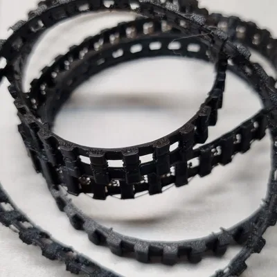 Dây xích xe tăng in TPU/TPE với nhiều kích thước khác nhau