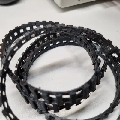 Dây xích xe tăng in TPU/TPE với nhiều kích thước khác nhau