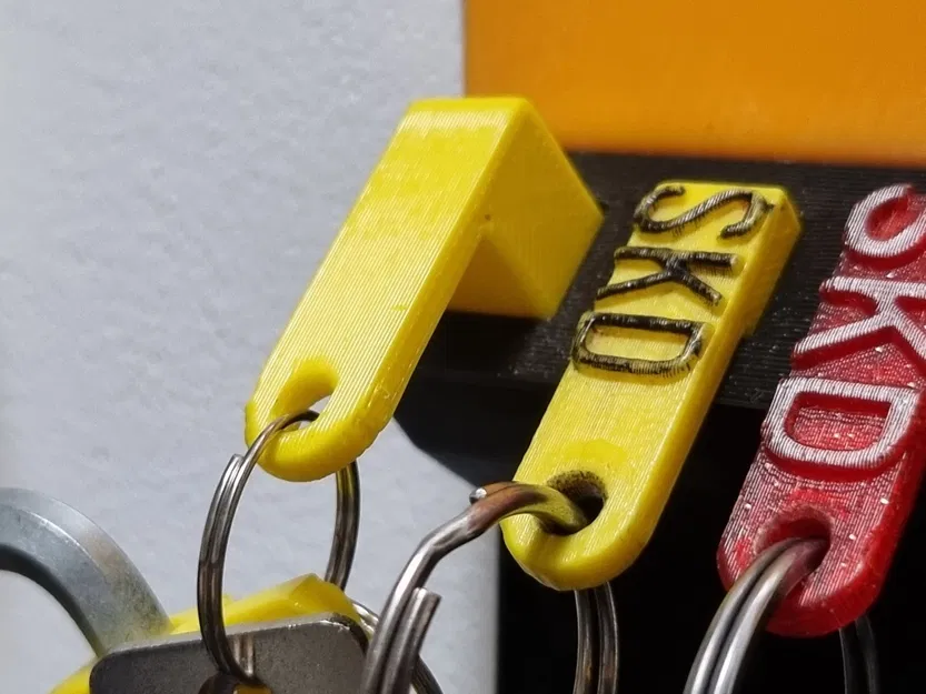 Giá đỡ chìa khóa và tài liệu tùy chỉnh với nhãn dễ đọc - Image 6