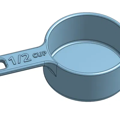 Cốc đo ½ cho bếp nhà bạn