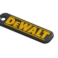 Móc khóa DEWALT tùy chỉnh cho bộ chìa khóa của bạn - Thumbnail 1