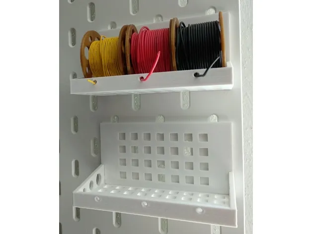 Giá đỡ cuộn dây cho bảng ghim Skadis của IKEA - Image 1