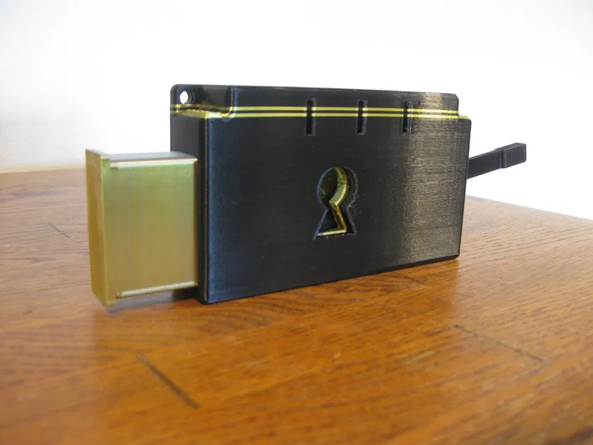 Khóa trượt và chìa khóa in tại chỗ - Image 1