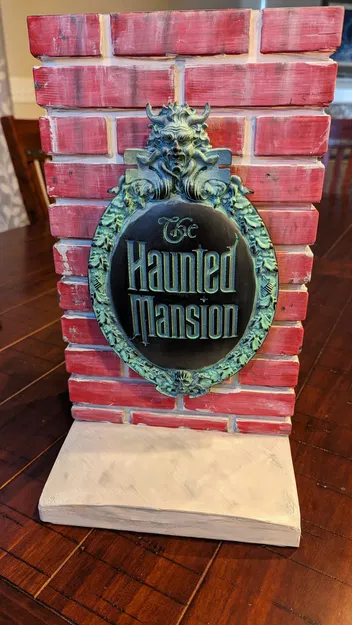 Giá đỡ và chân đế biển hiệu Ngôi nhà Ma quái Spirit Halloween - Image 2