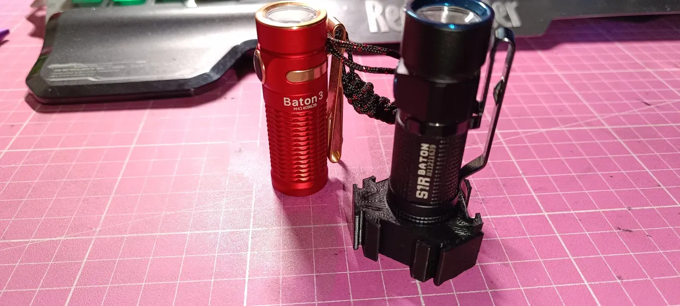 Giá đỡ lục giác cho Olight Baton 3 và Baton S1R - Image 3