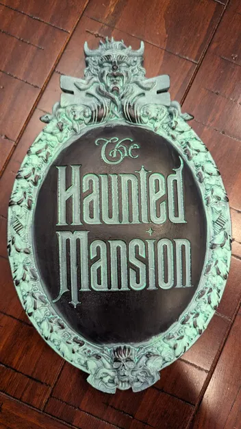 Giá đỡ và chân đế biển hiệu Ngôi nhà Ma quái Spirit Halloween - Image 6