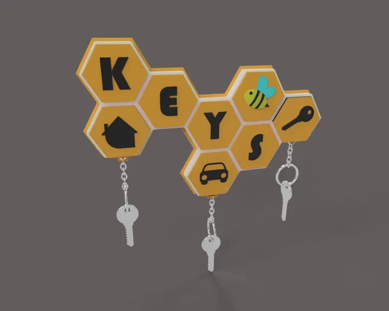 Bộ tổ chức chìa khóa hình ong độc đáo - Image 1