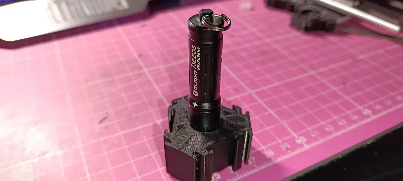 Giá đỡ hình lục giác cho Olight i3E Eos - Image 1