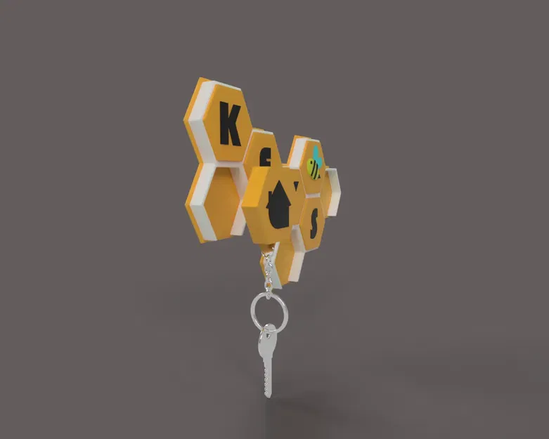 Bộ tổ chức chìa khóa hình ong độc đáo - Image 4