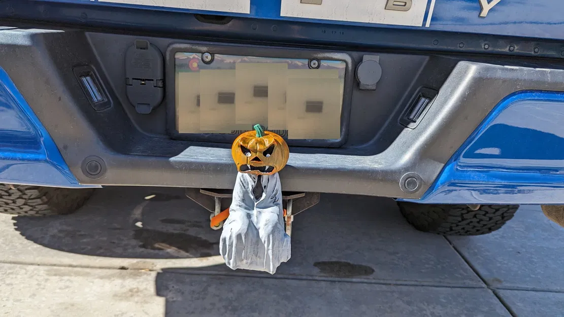 Nắp hít xe kéo hình nhân vật thần chết Halloween - Image 2