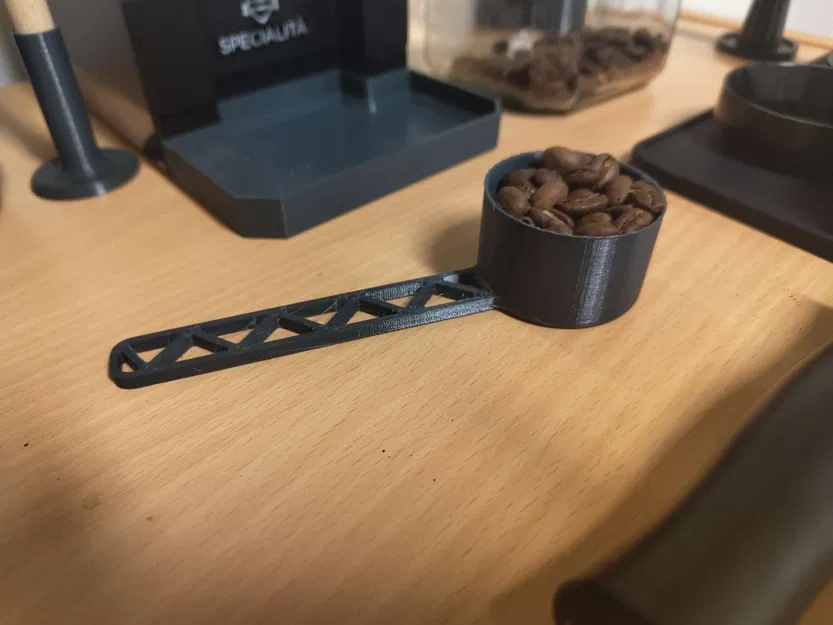 Muỗng cà phê đơn giản với tay cầm 10 cm - Image 1