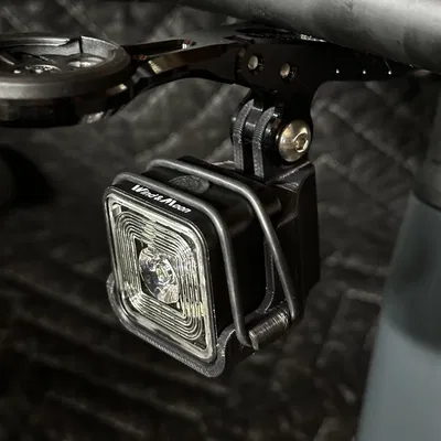 Giá đỡ đèn xe đạp hình khối cho GoPro