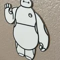 Bảng tường 2D Baymax với thiết kế màu sắc thay đổi - Thumbnail 2