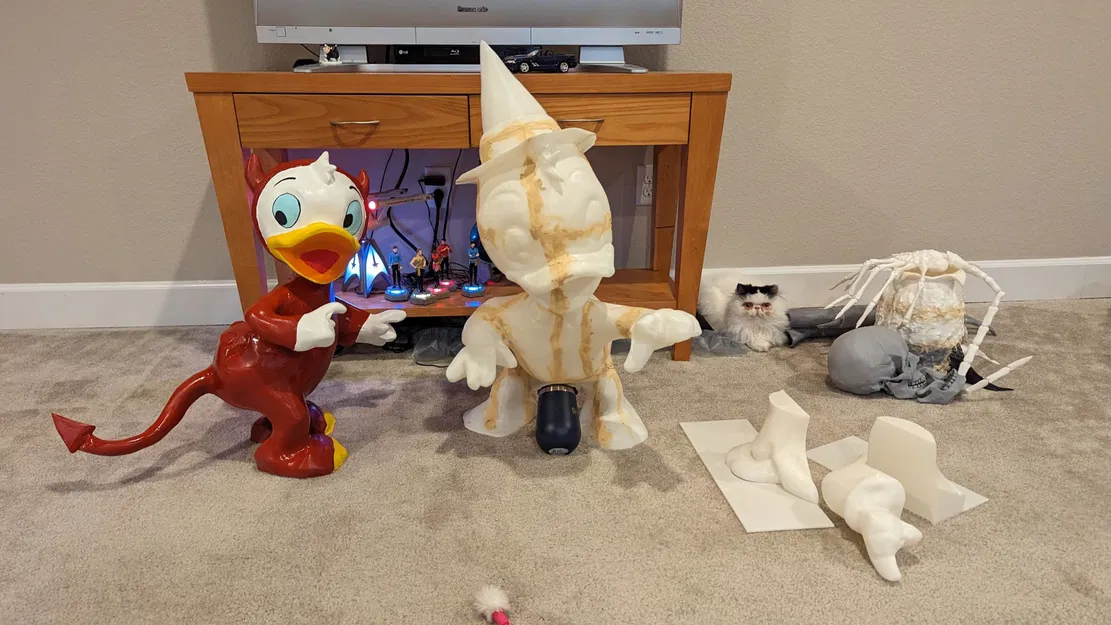 Nhân vật Halloween: Huey, Dewey, Louis và phù thủy Hazel - Image 4