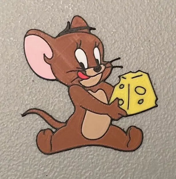Nam châm Jerry Mouse nhiều màu sắc 7 màu - Image 1