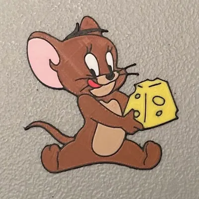 Nam châm Jerry Mouse nhiều màu sắc 7 màu