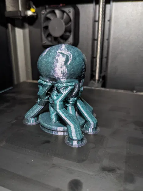 Nhân vật bộ xương Halloween in 3D với hiệu ứng lấp lánh - Image 4