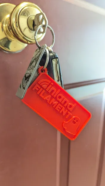 Móc khóa ma in từ filament Inland - Image 2