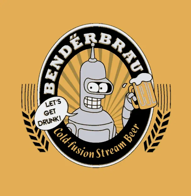 Benderbrau - Bia của Bender từ Futurama - Image 1