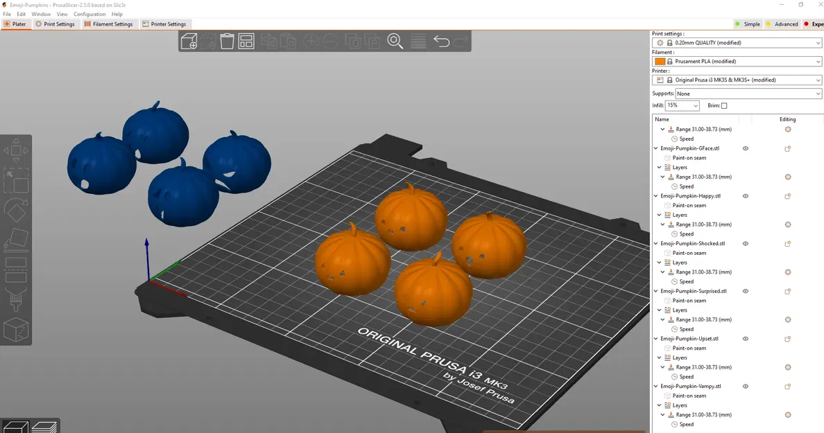 Trang trí biểu tượng bí ngô cho Halloween - Image 4
