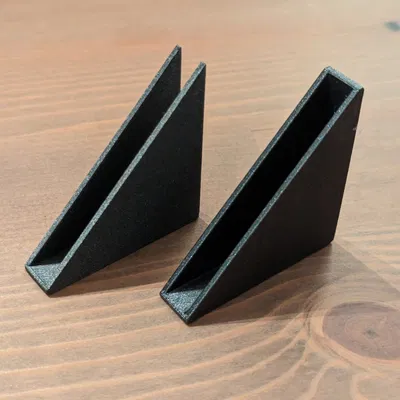 Giá đỡ góc tường cho đĩa vinyl dày 8mm