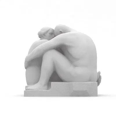 Tượng điêu khắc "Người đàn ông và phụ nữ với trẻ nhỏ"...