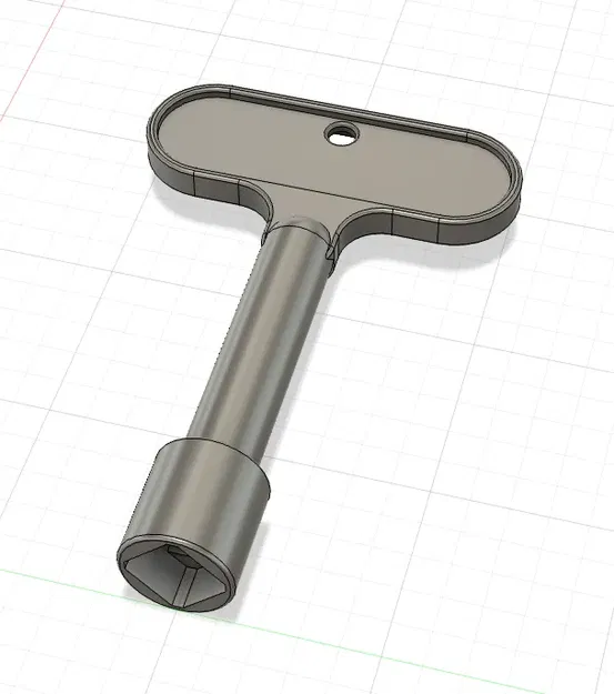 Chìa khóa vòi nước mô phỏng từ chìa khóa ZERN - Image 3