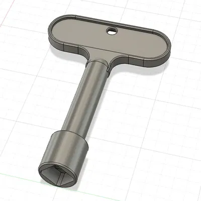 Chìa khóa vòi nước mô phỏng từ chìa khóa ZERN