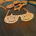 Kính hình bí ngô cho lễ hội Halloween - Thumbnail 1