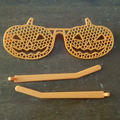 Kính hình bí ngô cho lễ hội Halloween