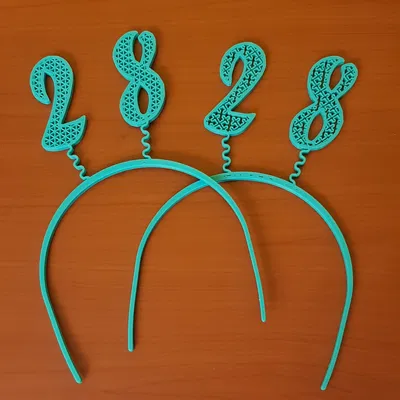 Băng đô tóc sinh nhật tùy chỉnh cho bạn bè