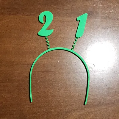 Băng đô tóc sinh nhật 21 tuổi Bobbleheads - Cerchiello a molla