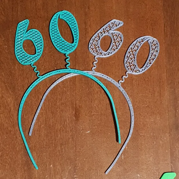 Băng đô tóc kỷ niệm 60 năm sinh nhật Bobbleheads - Image 2