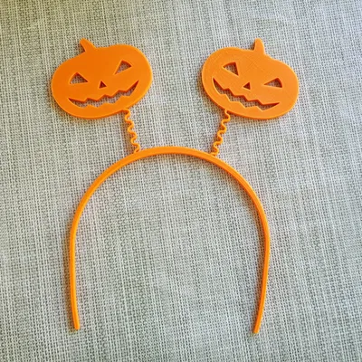 Băng đô Halloween hình bí ngô Bobbleheands