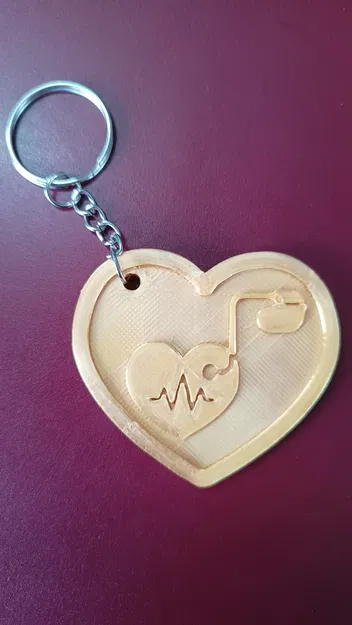 Móc khóa cảnh báo người mang máy tạo nhịp tim - Image 3