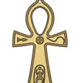 Thánh giá Ai Cập làm móc khóa - Thumbnail 2
