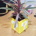 Chậu cây Mario hình khối dấu hỏi - In 2 màu - Thumbnail 1