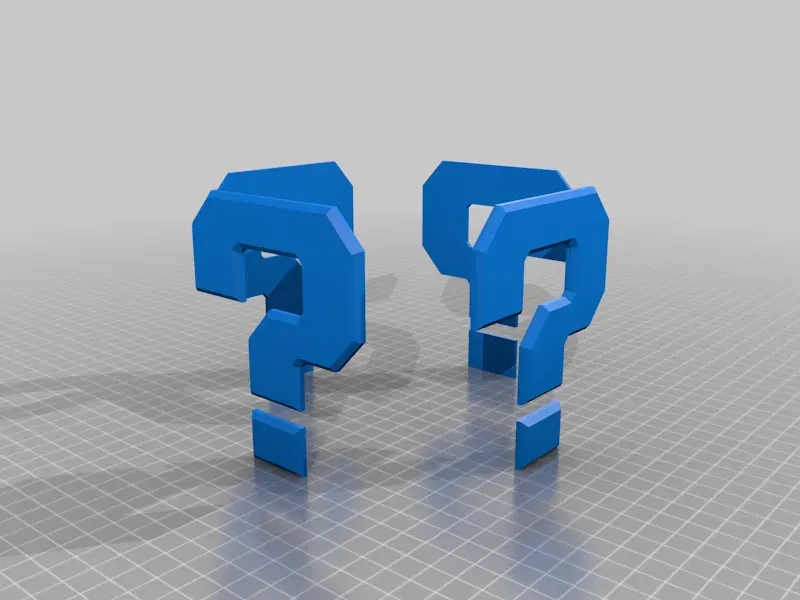 Chậu cây Mario hình khối dấu hỏi - In 2 màu - Image 3