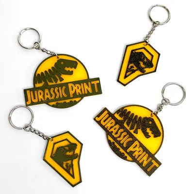 **Móc khóa lấy cảm hứng từ Công viên kỷ Jura**