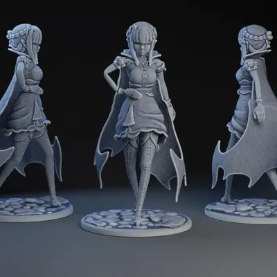 Trang phục Halloween của Emillia trong Re: Zero