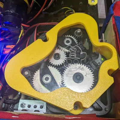 Bìa che hộp số Swerve X của West Coast Products bằng acrylic