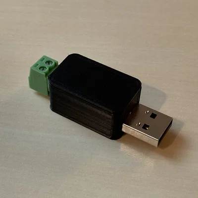 Vỏ máy µTeleinfo v3 đơn giản
