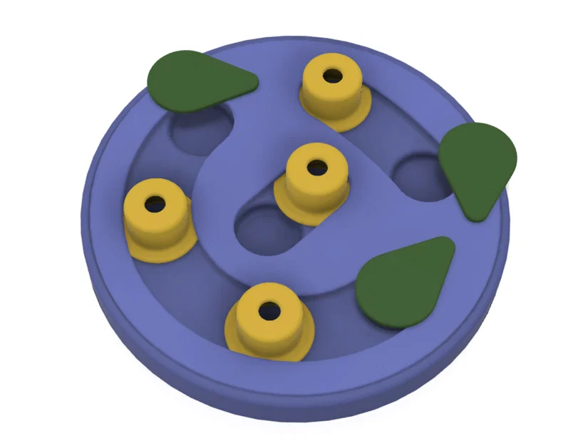 Sân chơi cho mèo với bát ăn chậm tương tác - Image 2