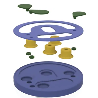 Sân chơi cho mèo với bát ăn chậm tương tác