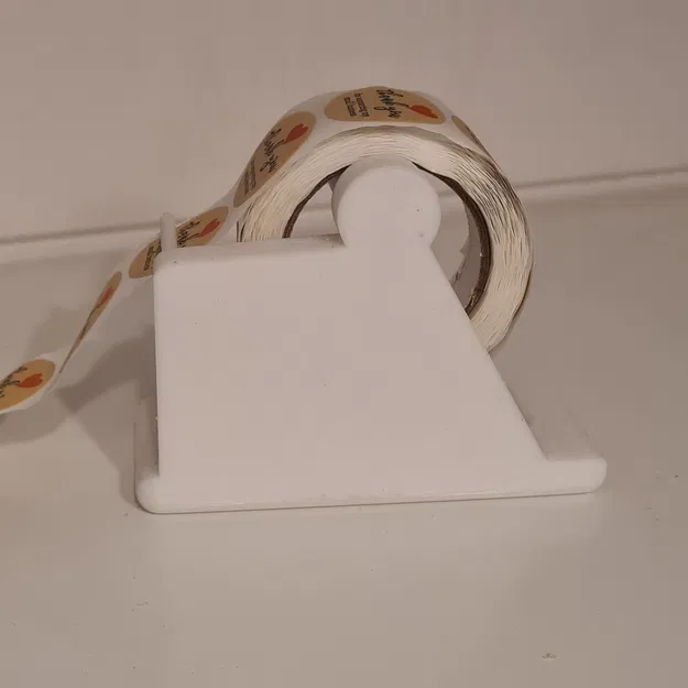 Giá đỡ cuộn nhãn dán tròn 1 inch dễ bóc 2.5cm - Image 2