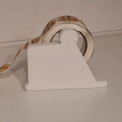 Giá đỡ cuộn nhãn dán tròn 1 inch dễ bóc 2.5cm