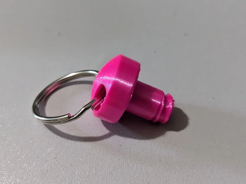 Móc chìa khóa hình cầu có thể vặn xoáy - Image 3