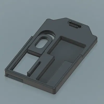 Giá đỡ thẻ với khe cắm yubikey5c NFC