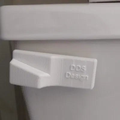 Cần gạt nước toilet thay thế cho bồn nước thiết kế lỗ vuông