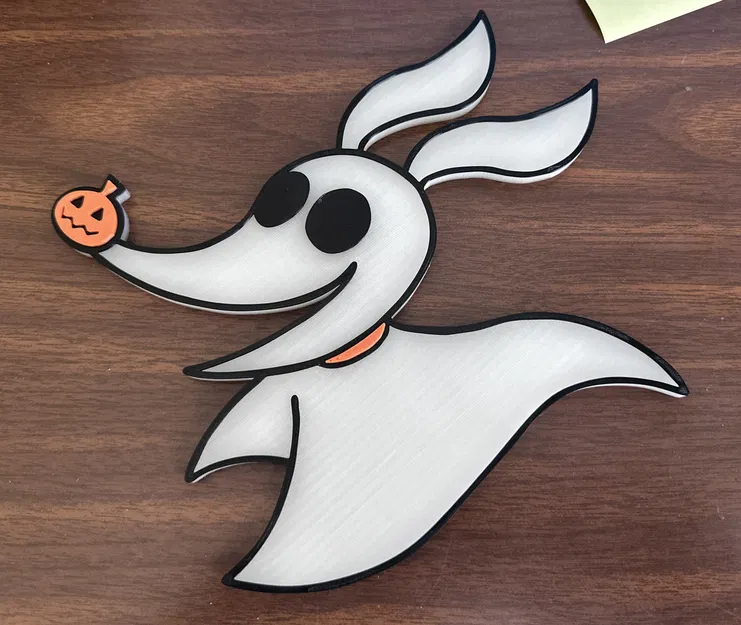 Móc khóa/Bông tai Zero từ Nightmare Before Christmas - Image 1